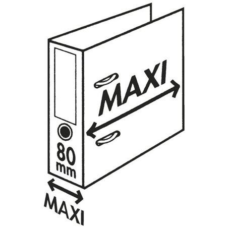 Esselte pákový zakladač A4 Maxi 8 cm čierny