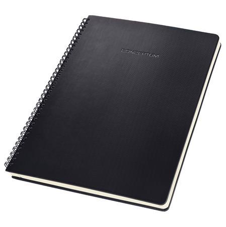 CONCEPTUM notebook spirálfeketével 239x301mm
