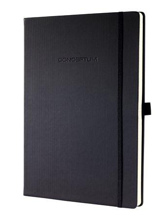 Zápisník CONCEPTUM A5, linkovaný černý