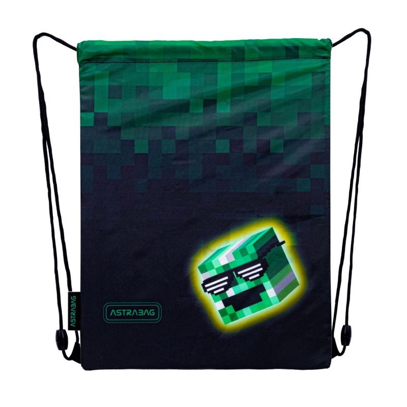 Vrecúško na prezuvky AstraBAG PIXEL HERO, AD1, 507024049