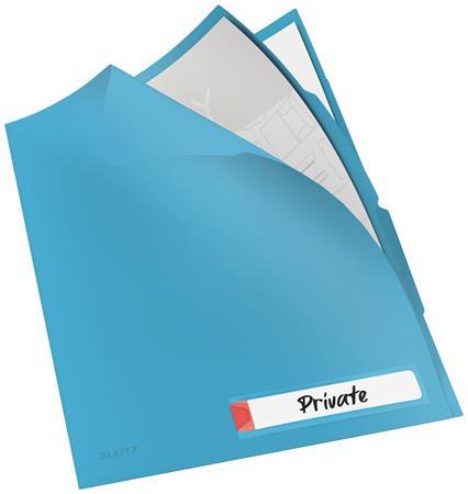 Doska na dokumenty, A4, PP, LEITZ "Cosy Privacy", matná modrá
