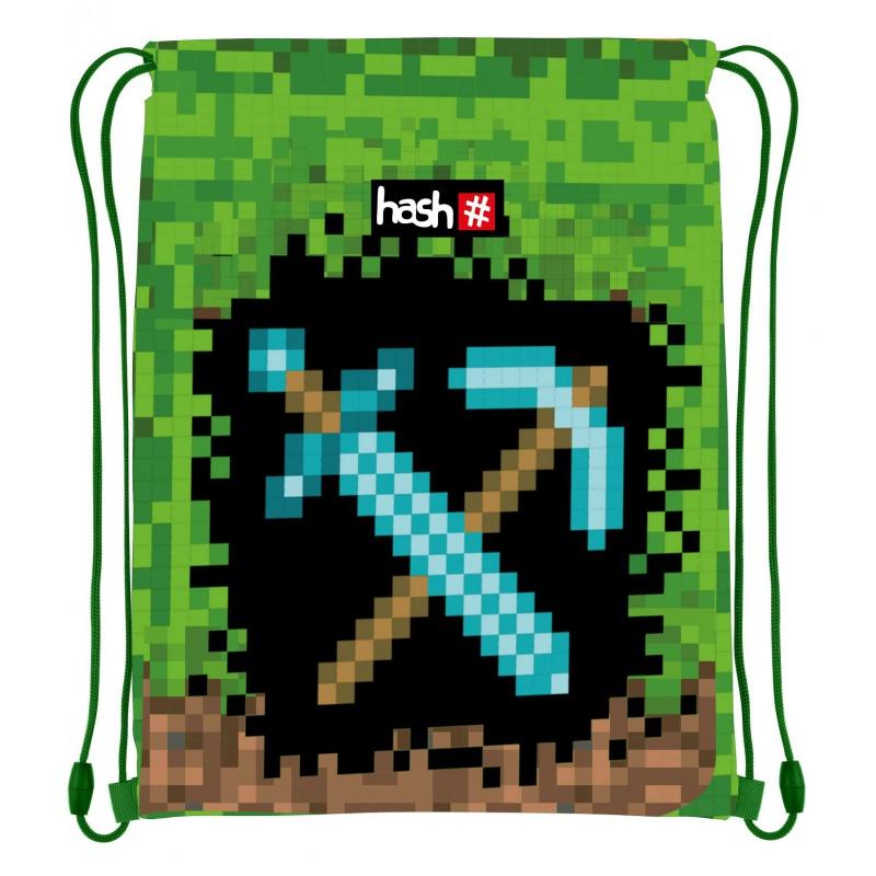 HASH Vrecúško na prezuvky PIXEL PWR, AD3, 507023040