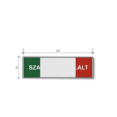 Informačná tabuľa, 200x62 mm, ANTRA "Voľné-Obsadené" 5