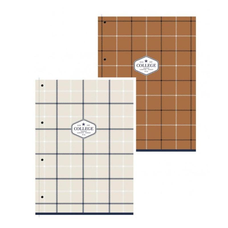 SHKOLYARYK® Dizajnový blok so špirálou A4+, 80 listov, štvorčekový, mix motívov, 104021003