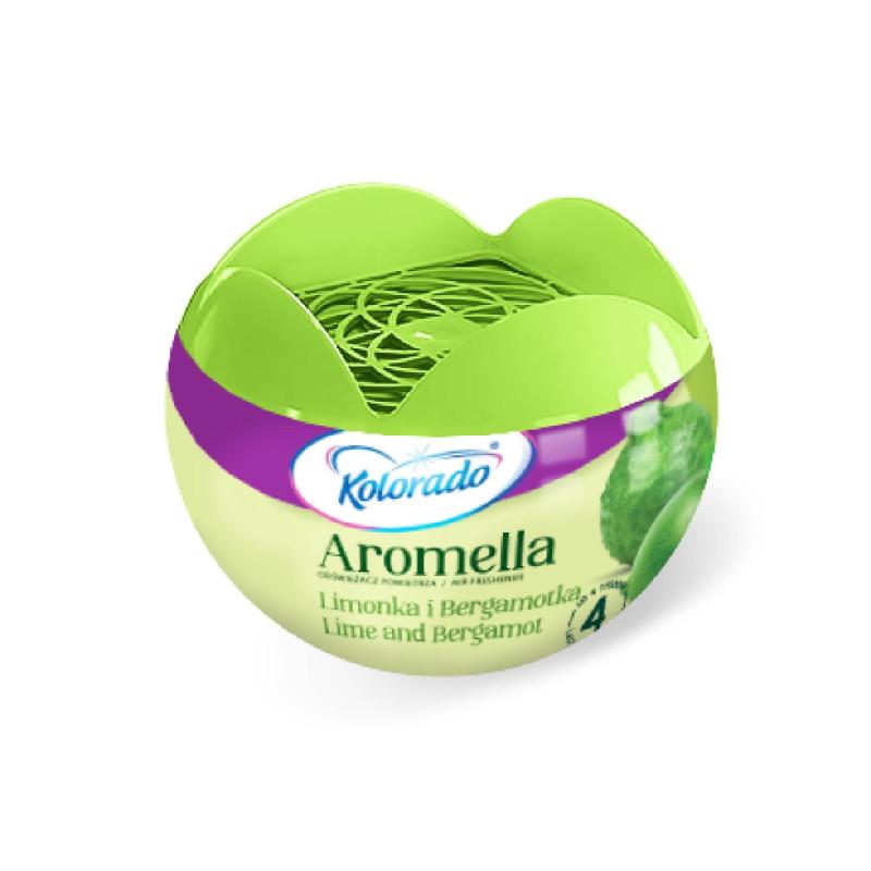 Osviežovač vzduchu Kolorado Aromella LIMETKA & BERGAMOT 150g