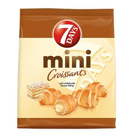 Croissant, 185 g, 7DAYS "Mini", s vanilkovým krémom