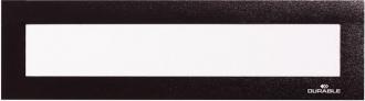 Prezentačný rámček, 323x66 mm, magnetický, DURABLE "DURAFRAME® MAGNETIC TOP", čierny