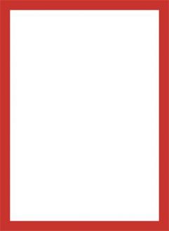 Prezentačný rám, magnetický, A4, TARIFOLD "Magneto PRO", červená