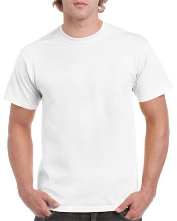. Tričko, pánske, okrúhly výstrih 100% bavlna, veľkosť S "Gildan", biele