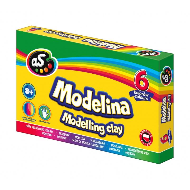 AS Modelovacia hmota do rúry MODELINA 6ks, 304219001