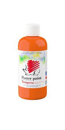 Tempera, 500 ml, ICO "Ježko", oranžová