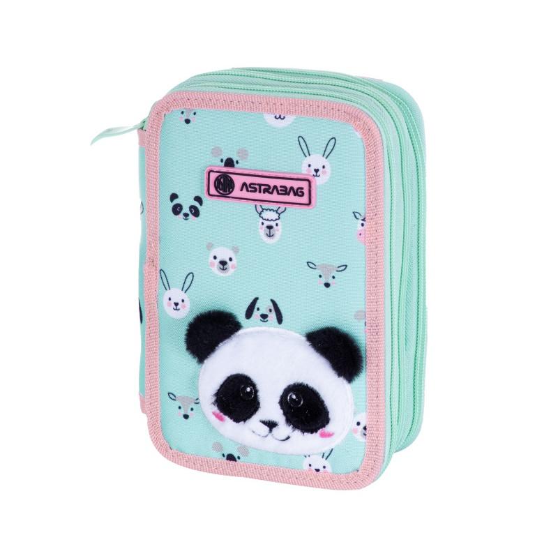 Trojposchodový peračník s náplňou AstraBAG TEDDY PANDA, AC31, 503023050