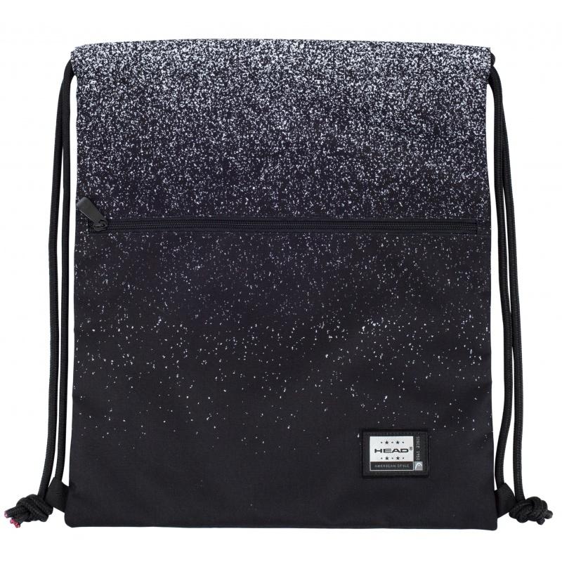 Luxusné vrecúško / taška na chrbát HEAD Black Dust, AD2, 507021319