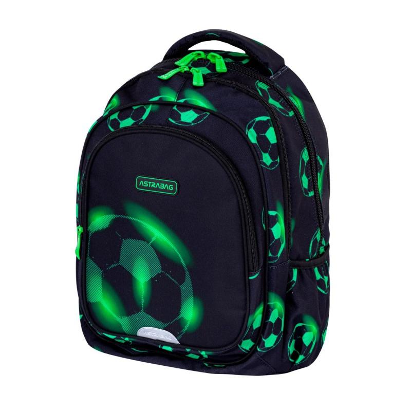 Školský batoh AstraBAG NEON FOOTBALL, AB300, 502024102