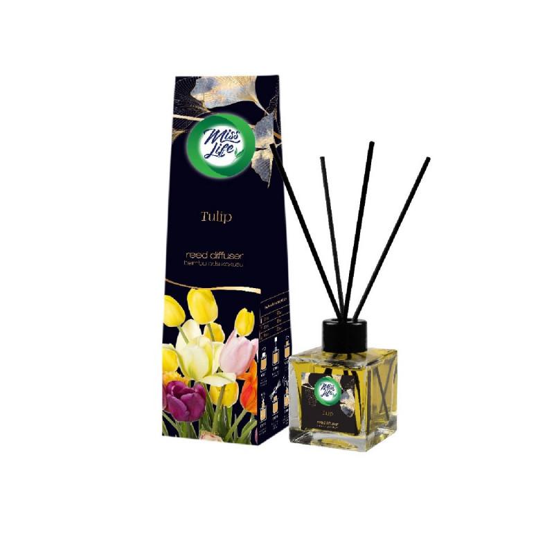 Miss Life Bamboo stick osviežovač 100ml Tulip