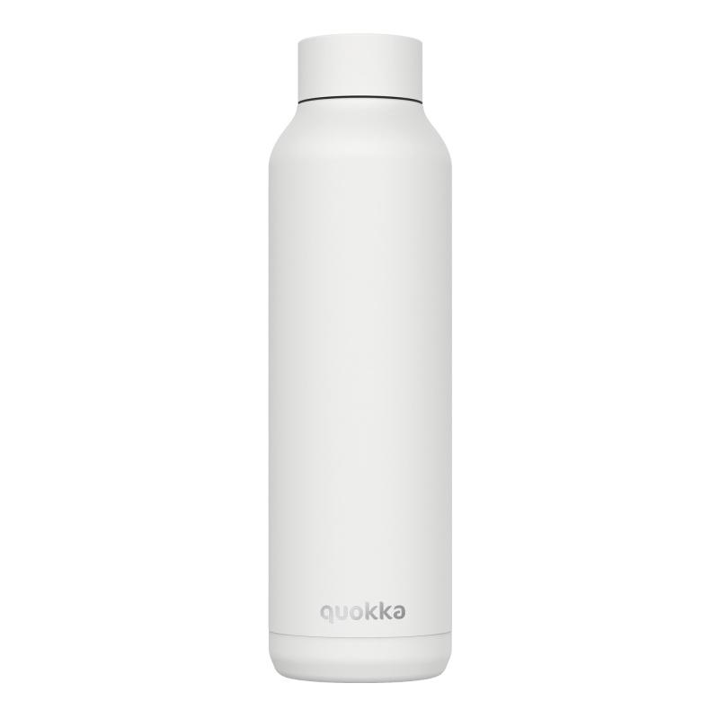 Quokka Solid, Nerezová fľaša / termoska White, 630ml, 12092