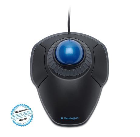 Myš, drôtová, optická, trackball, USB, KENSINGTON "Orbit® Trackball"