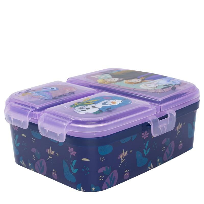 Delený plastový box na desiatu XL, DISNEY FROZEN, 74299