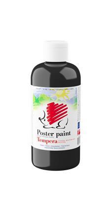 Tempera, 500 ml, ICO "Ježko", čierna