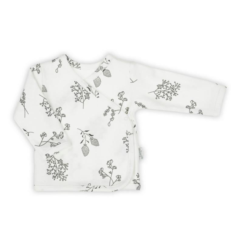 Dojčenská bavlněná košilka Nicol Ella biela