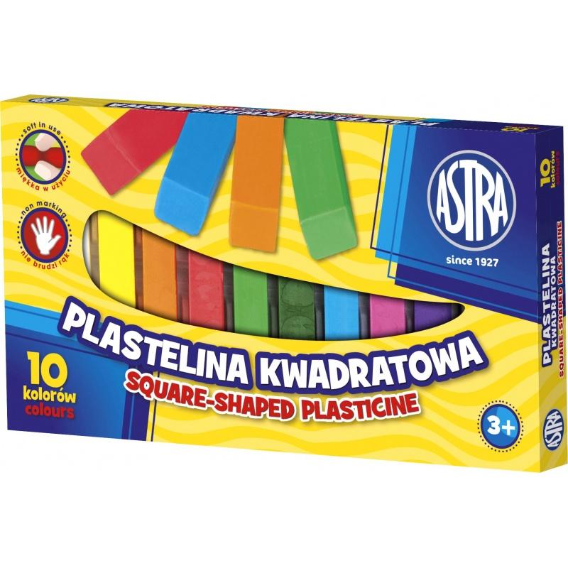 ASTRA Plastelína hranatá 10 farieb, 303115006