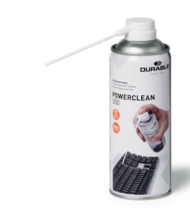 Stlačený vzduch, nehorľavy, 350 ml, DURABLE "POWERCLEAN® 350"