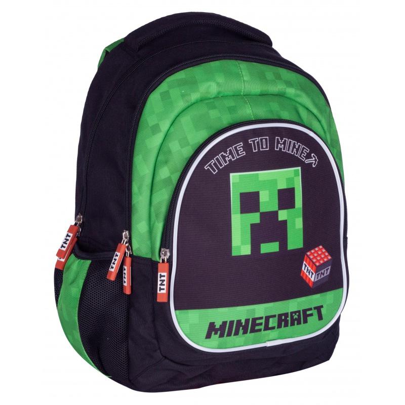 Školský batoh pre prvý stupeň MINECRAFT Time to Mine, AB330, 502022001