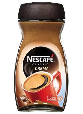 NESCAFE Instantná káva, 200 g, v sklennej dóze, NESCAFÉ "Classic Crema"