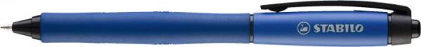 Gélové pero, 0,4 mm, stláčací mechanizmus, STABILO "Palette", modrá
