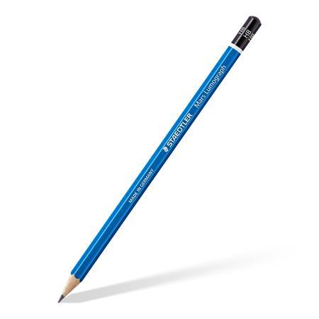 Grafitová ceruzka, sada, v kovovej krabičke, šesťhranná, STAEDTLER "Mars® Lumograph® 100",