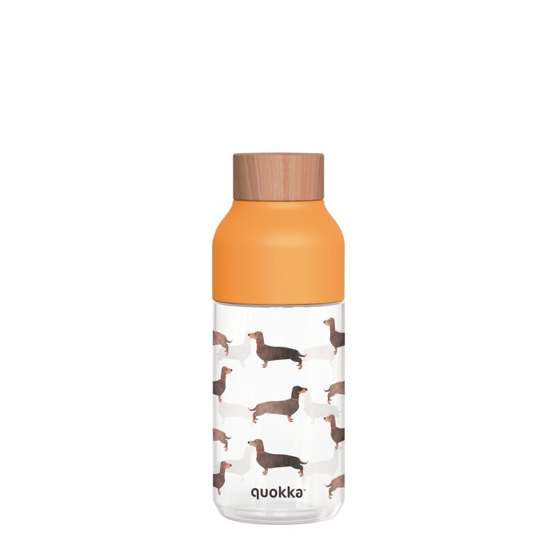 Quokka Ice, Plastová fľaša Dachshund, 570ml, 06995