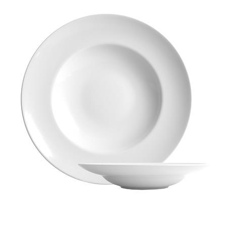 . Hlboký tanier, biela, 23 cm, 6-kusový set, "Economic"