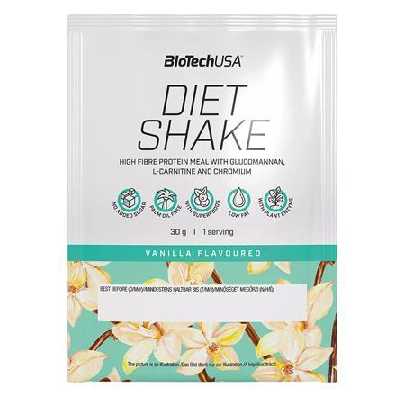 Srvátkový nápoj v prášku, 30g, BIOTECH USA "Diet Shake", vanilka