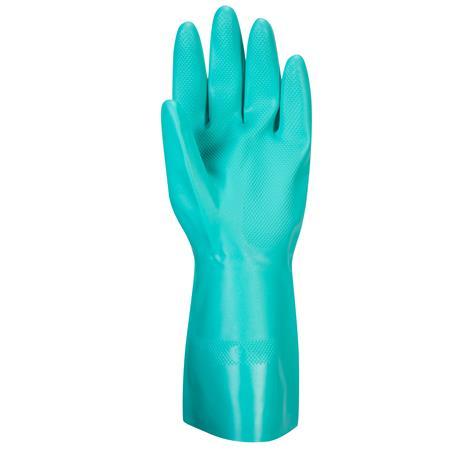 . Ochranné rukavice nitril, chemicky odolné, veľkosť: XL "Nitrosafe"