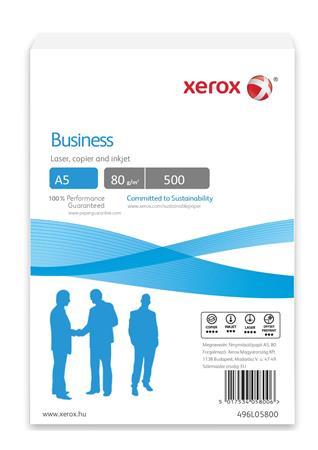 Kancelársky papier, A5, 80 g, XEROX "Business"