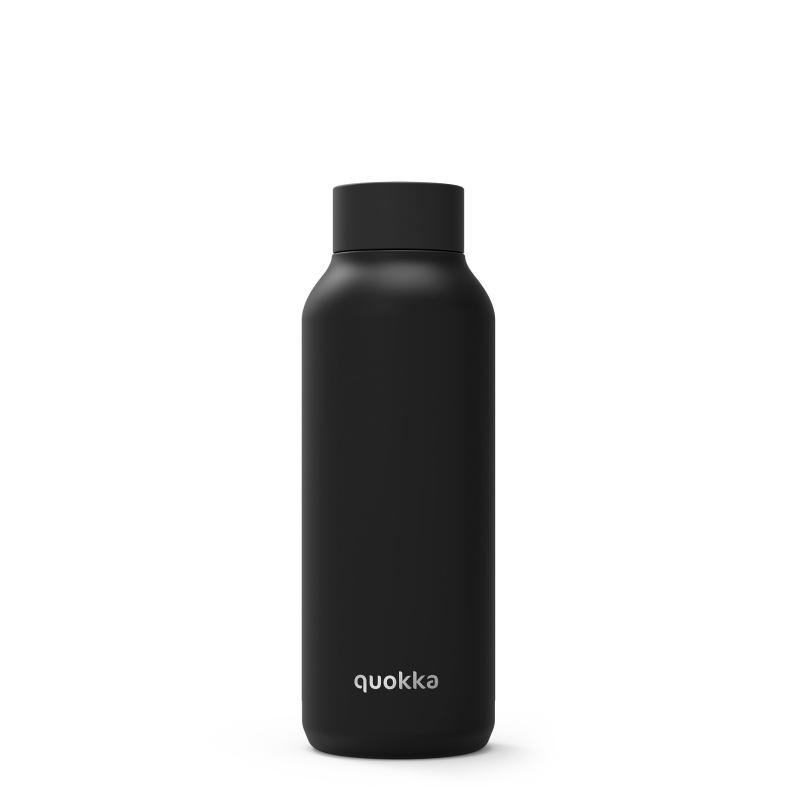 QUOKKA Nerezová fľaša / termoska JET BLACK 510ml, 11825