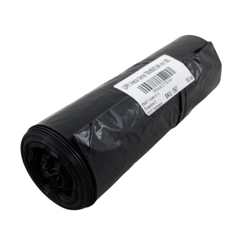 LDPE vrecia čierne 700x950/40mic 100L 10 ks