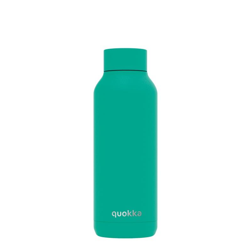 Quokka Solid, Nerezová fľaša / termoska Jade Green, 510ml, 11693