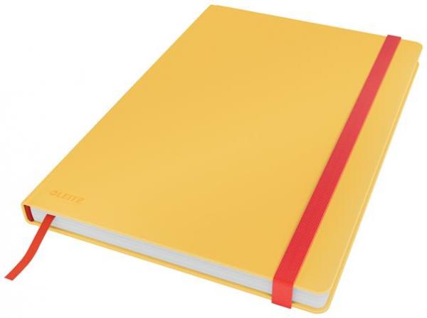 Záznamová kniha, B5, štvorčeková, 80 listov, tvrdá obálka, LEITZ "Cosy Soft Touch", matná