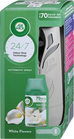Osviežovač vzduchu, automatický, 250 ml, AIR WICK "Freshmatic", White Flowers 1