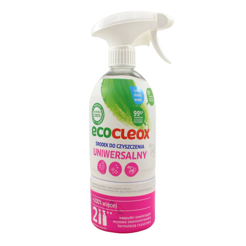 ECOCLEOX čistiaci prostriedok univerzálny 500ml + 2 kapsule