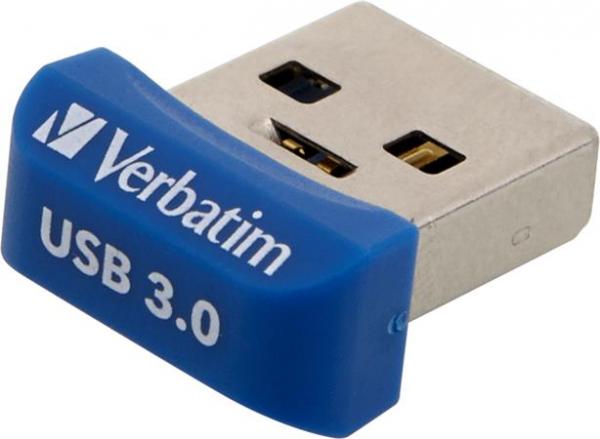 USB, 64GB, USB 3.0, 80/25MB/sec, VERBATIM "NANO STORE ´N´ STAY"