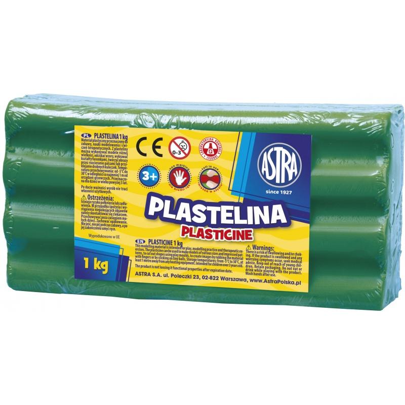 ASTRA Plastelína 1kg Zelená Tyrkysová, 303111015