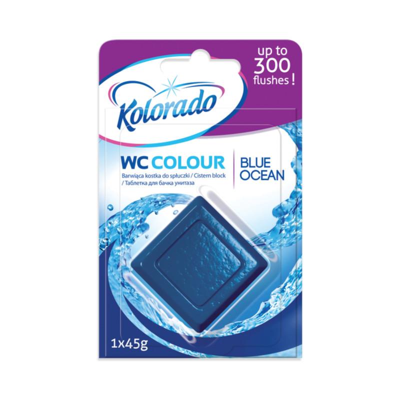 Kolorado WC čistiaca kocka MODRÝ OCEÁN 45g