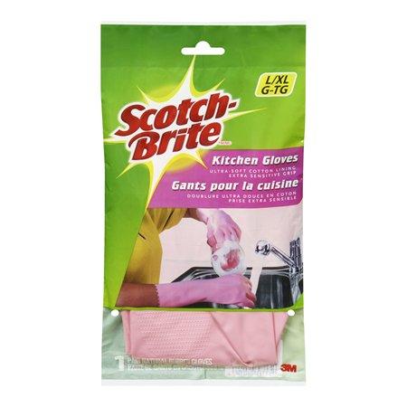 3M Kuchynské gumené rukavice, veľ. L,  "Scotch-Brite"