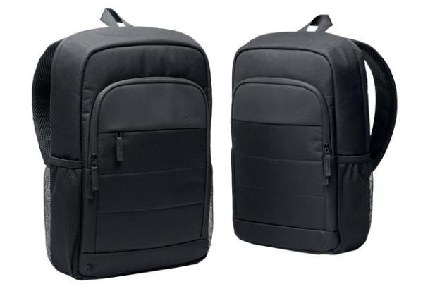 Batoh na notebook, 16", z recyklovaného materiálu, KENSINGTON "EQ Backpack", čierna