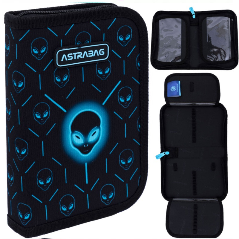 Vyklápací peračník bez náplne AstraBAG NEON UFO, AC1, 503025015