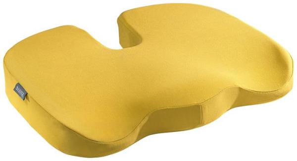 Vankúš na sedenie, ergonomický, LEITZ "Ergo Cosy", teplá žltá
