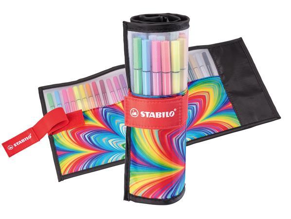 Fixky, sada, STABILO "Pen 68 ARTY", 25  rôznych farieb