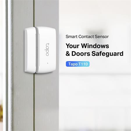 Smart dverný/okenný senzor, TP-LINK, "Tapo T110", biela